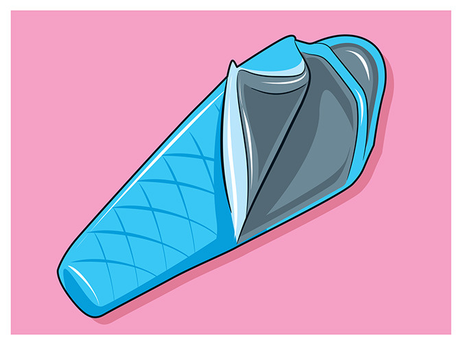 221 sleeping bag