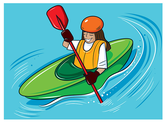 64 kayak