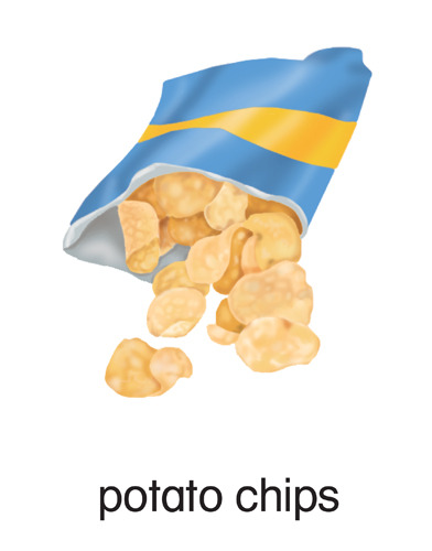 5 potato chips