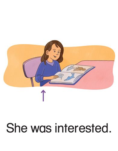 23 She was interested.