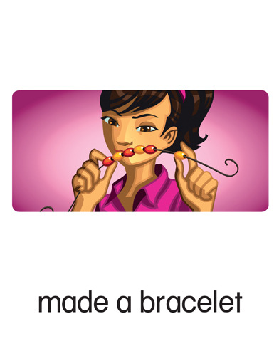 58 made a bracelet
