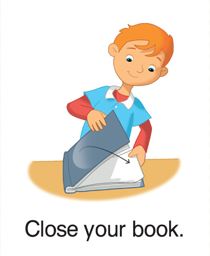 77 Close your book.