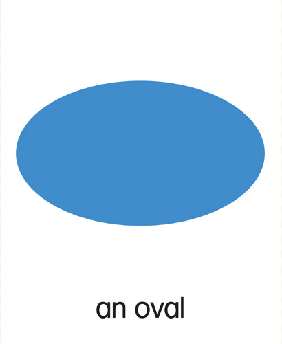 45 an oval