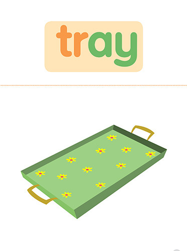 2 tray