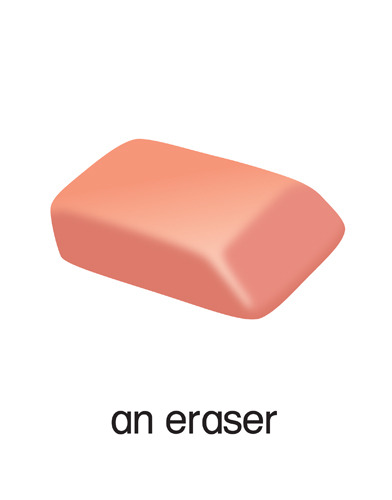 8 an eraser