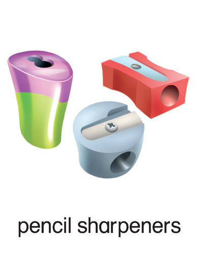 14 pencil sharpeners