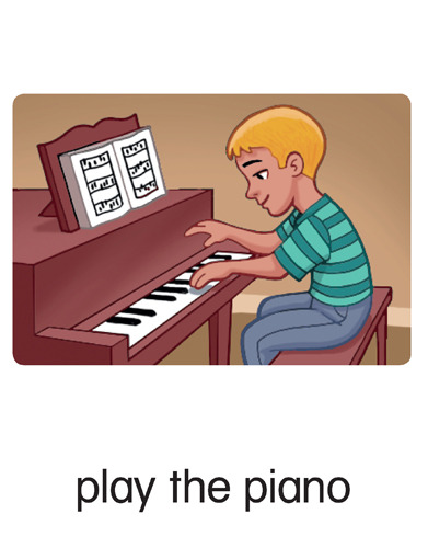 54 play the piano