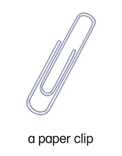 5 a paper clip