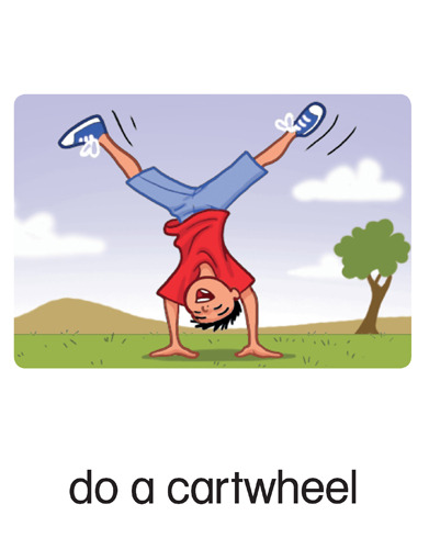 58 do a cartwheel