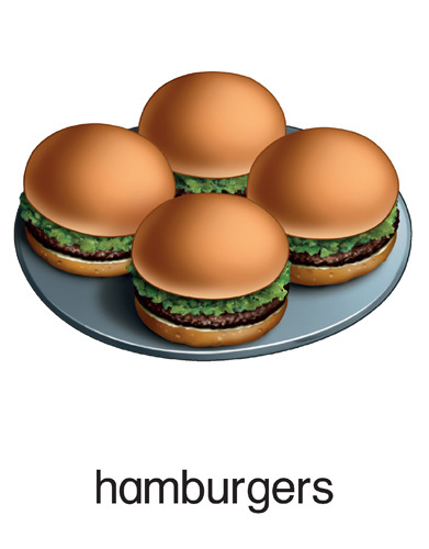 116 hamburgers