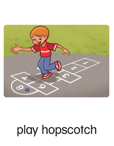 56 play hopscotch