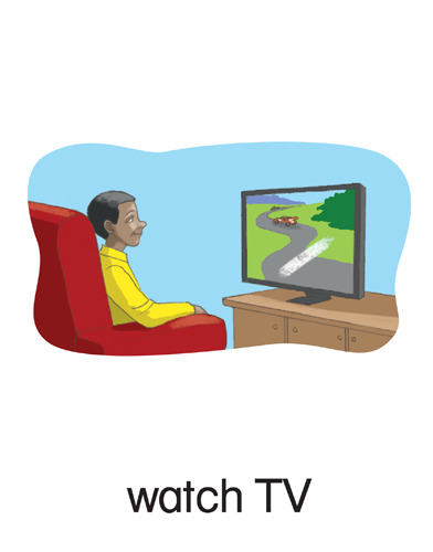 116 watch TV