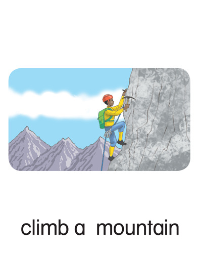 41 climb a mountain