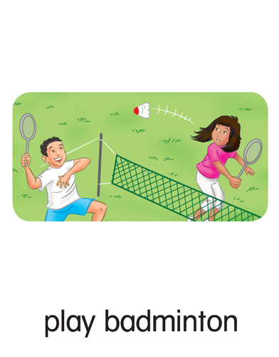 203 play badminton