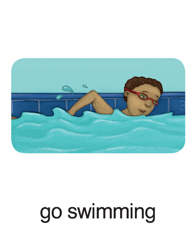 104 go swimming