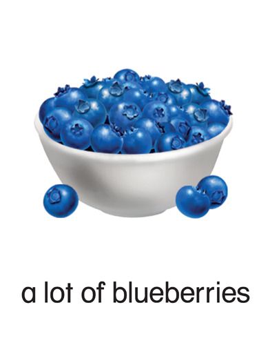 13 a lot of blueberries