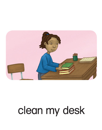 101 clean my desk