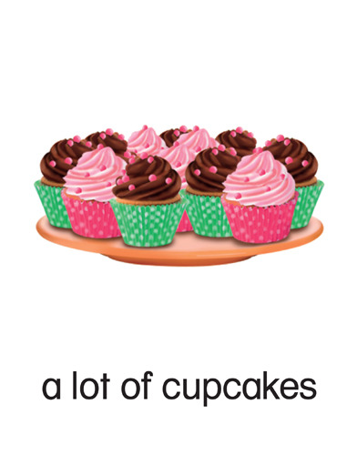 11 a lot of cupcakes