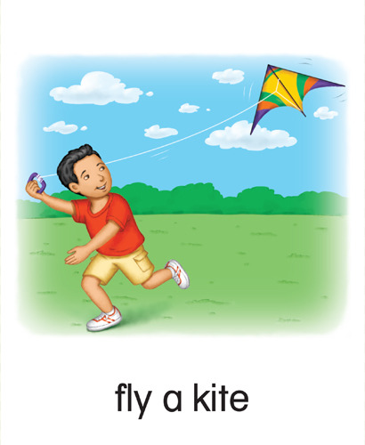 143 fly a kite