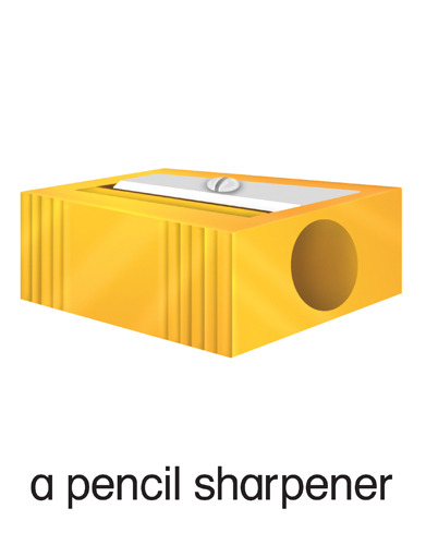 3 a pencil sharpener